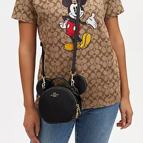 Disney X Coach Mickey Mouse Ear Bag - Picture 5 of 5
